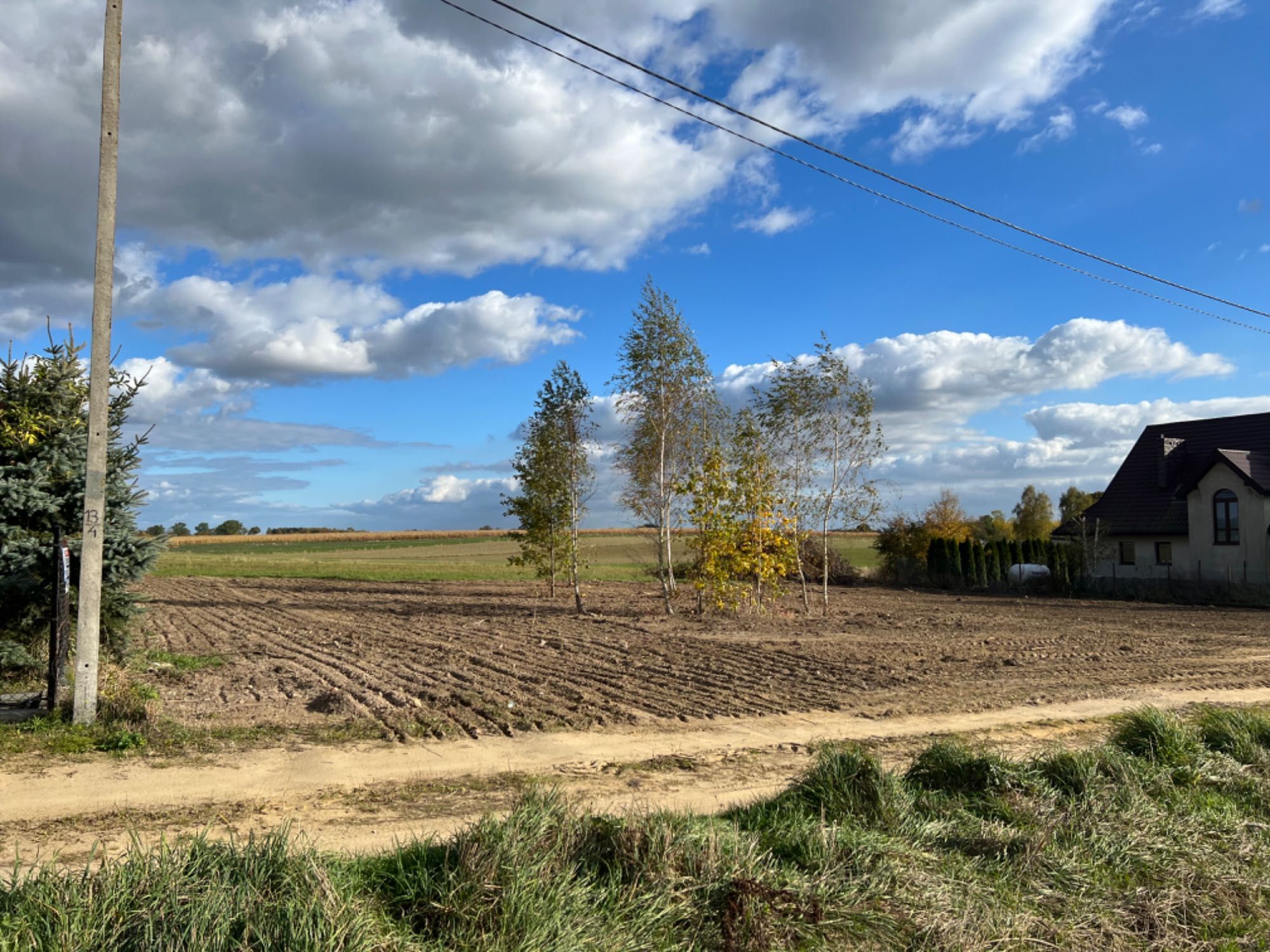 Działka budowlana Kacice, 2km od Pułtuska - 1228m