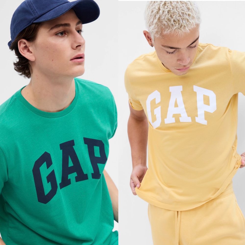 Розпродаж магазину, Оригінал США, Футболка Gap S, L, XL