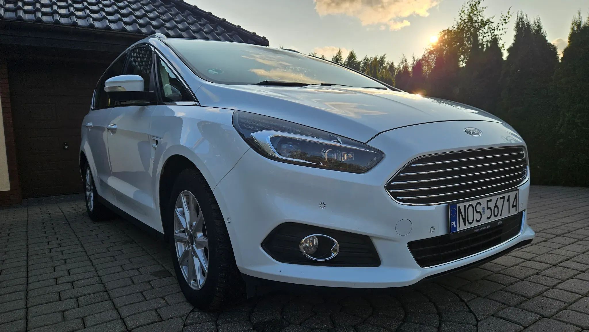 Ford S-Max Serwisowany Navi Ledy Super Stan