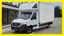 Mercedes-Benz SPRINTER 319 CDI 907 MAXI ❗️❗️ / AUTOMAT / ŁOPATKI / PODUSZKI PNEUMATYCZNE / KONTENER 10EP JEGGER / FULL OPCJA  / LEDY / XENON / WEBASTO / KONTENER MEBLOWY / RAMA / LAWETA / SALON POLSKA ❗❗