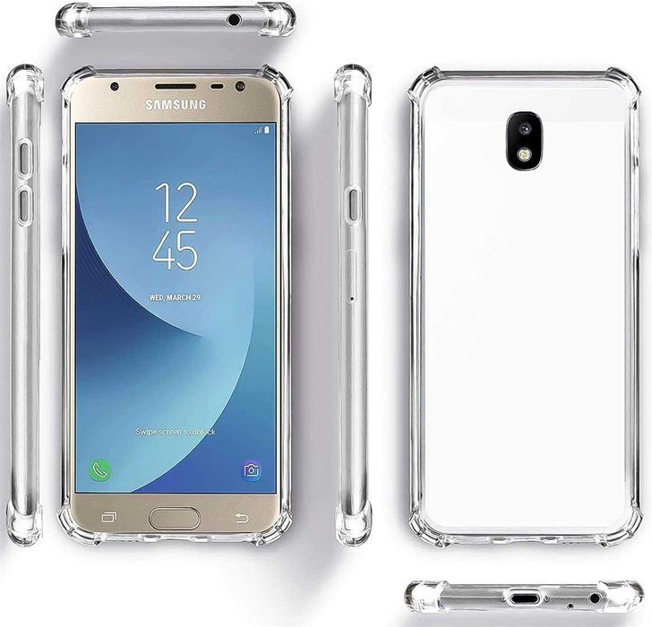 Etui Anti-Shock do Samsung Galaxy J3 2017 + Szkło Hartowane