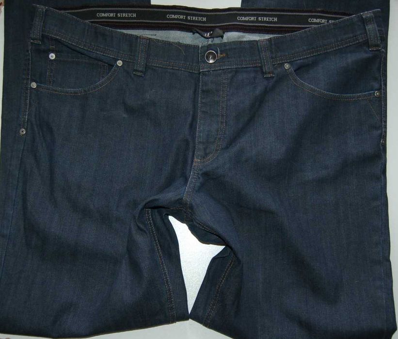 Johann Popken 30 W45 L32 pas 116 jeansy męskie proste jnowe z elastane