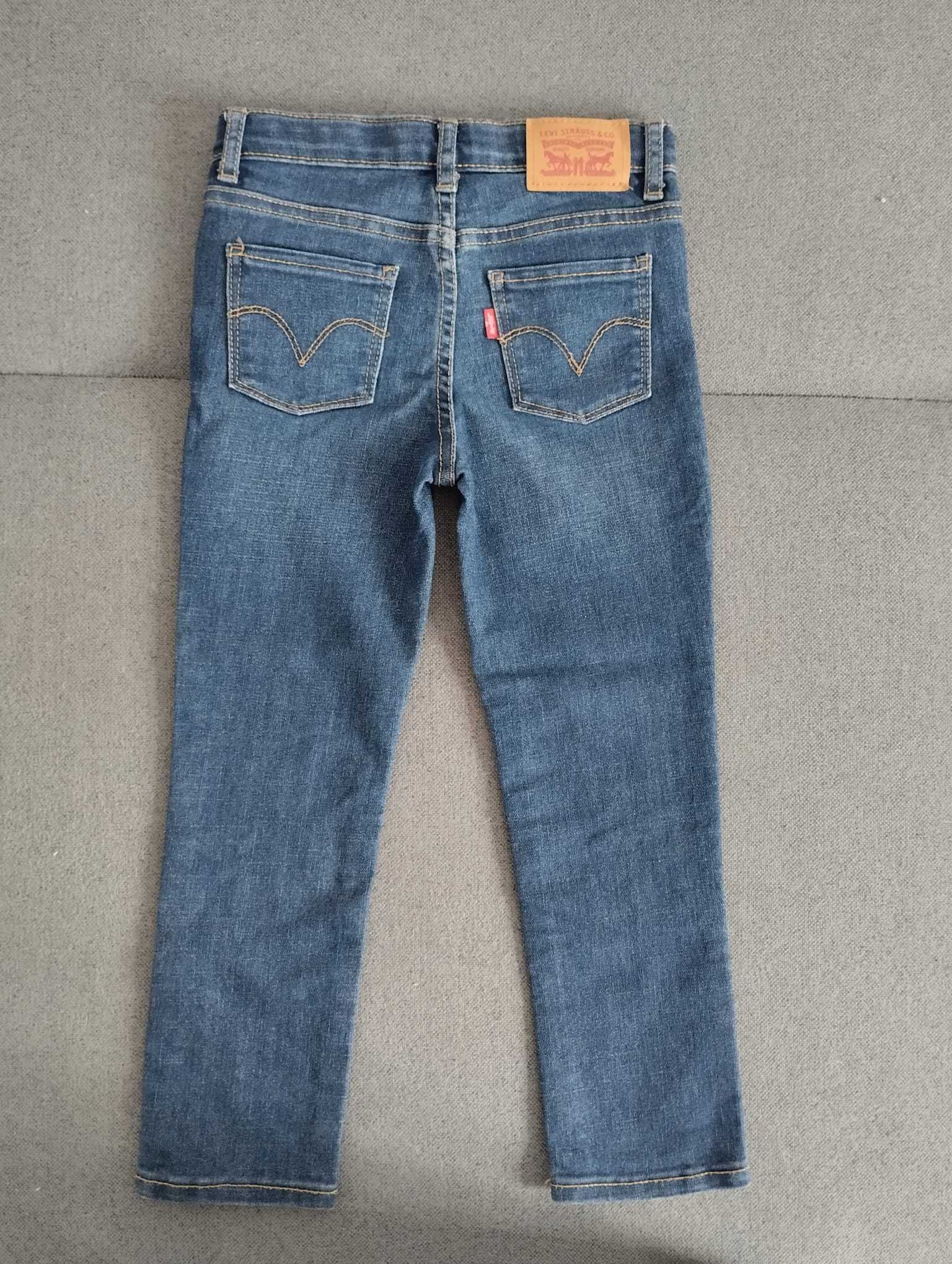 Dziecięce jeansy Levis r. 116cm