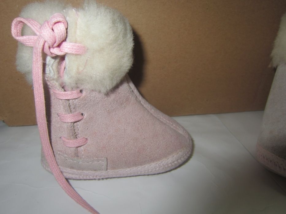 Botas de bebe rosa Nico tamanho 16
