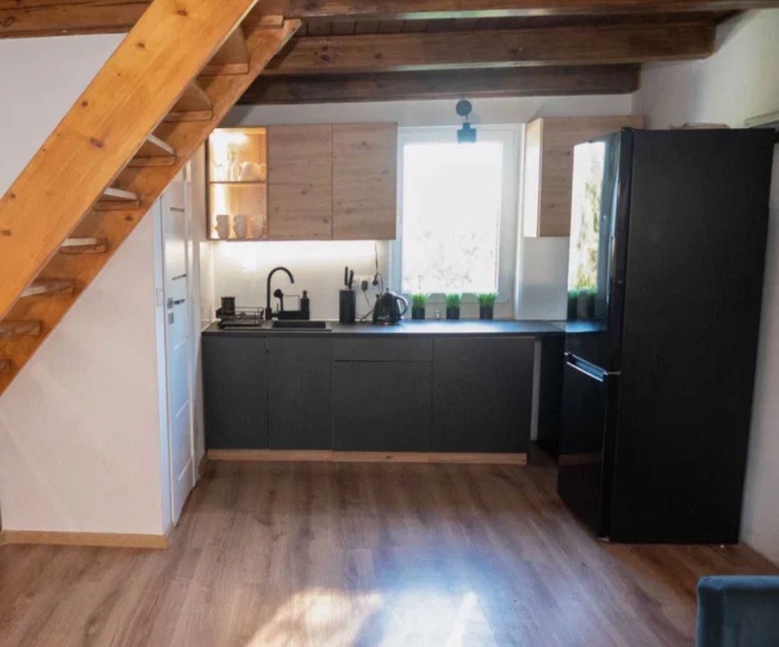 Domek Kaszuby sauna jacuzzi na wyłączność Lubiana