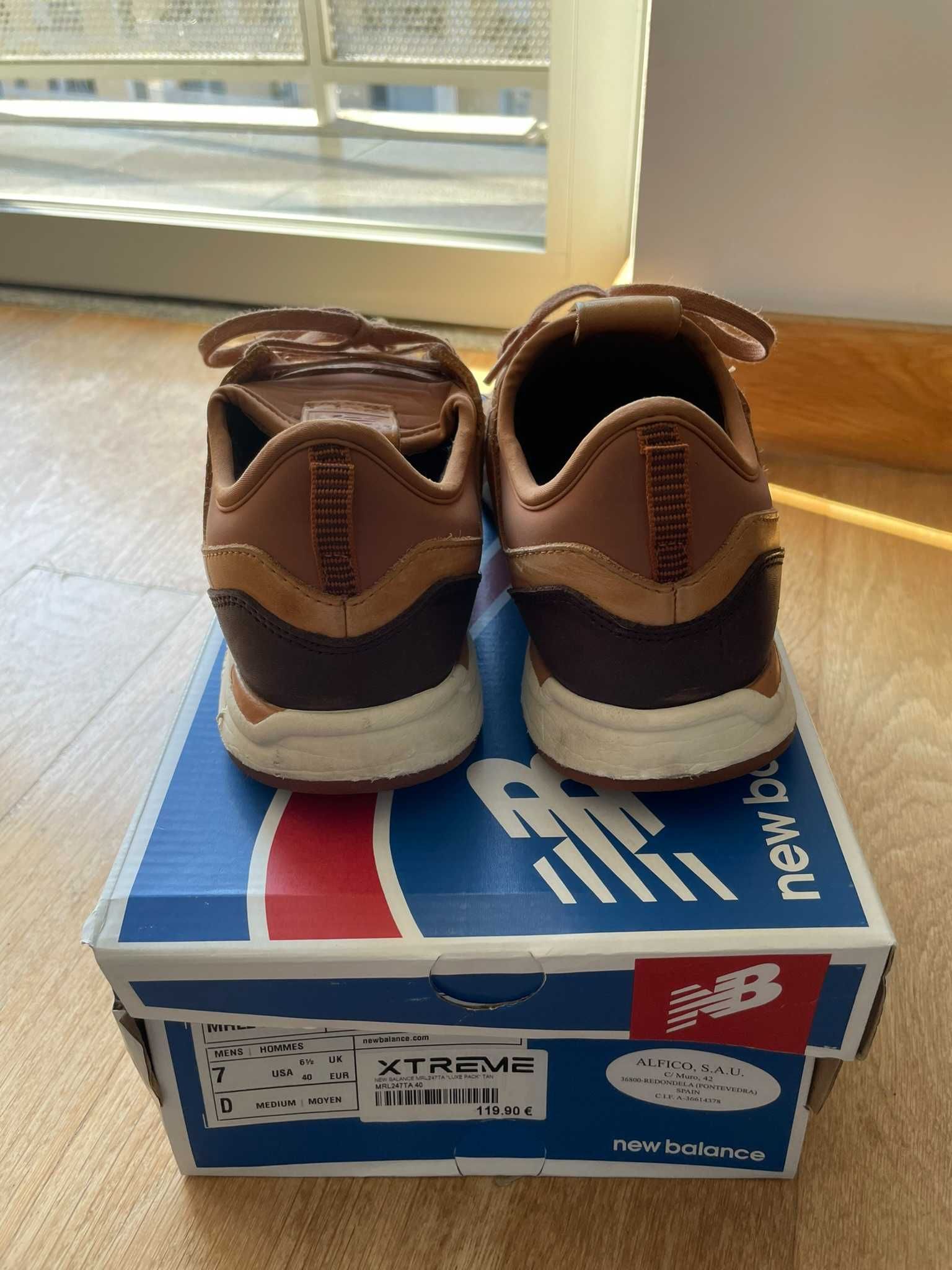 New Balance 247 Brown Luxe 40 US7