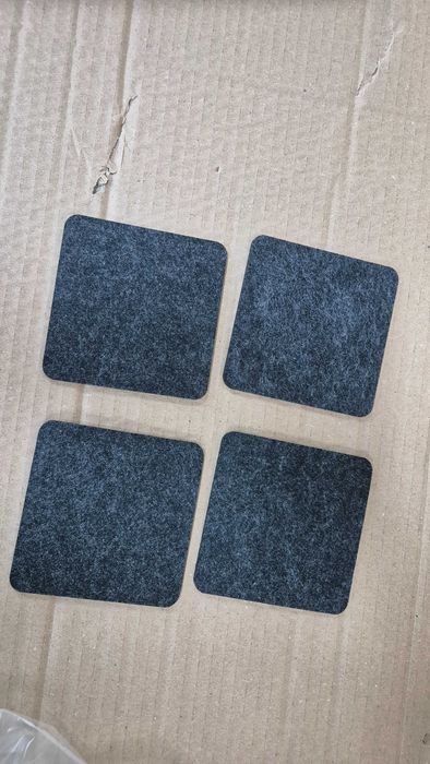 Podkładki stołowe, zmywalne podkładki z filcu, zestaw 14 sztuk