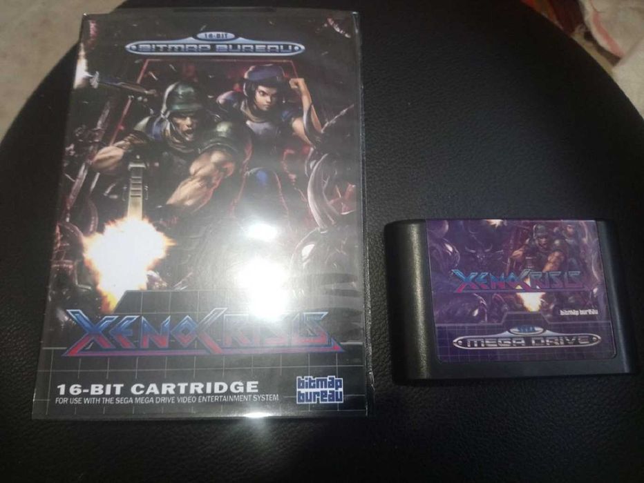 Xeno Crisis (sega mega drive / genesis) игра в коробке