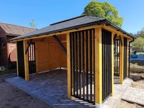 Altana Ogrodowa Nowoczesna NOEMI VII Producent 3x4m DREWNOTRIK.PL