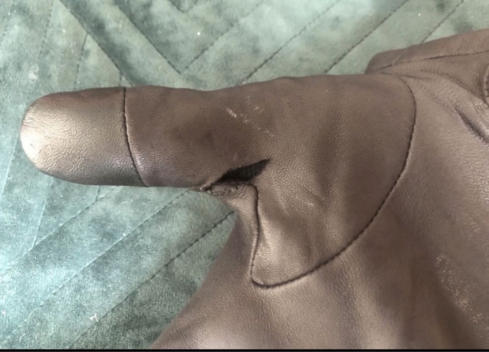 Rękawiczki rękawice męskie skórzane Calvin Klein