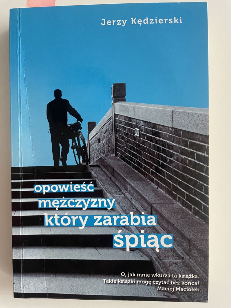 Jerzy Kędzierski opowieść mężczyzny który zarabia śpiąc