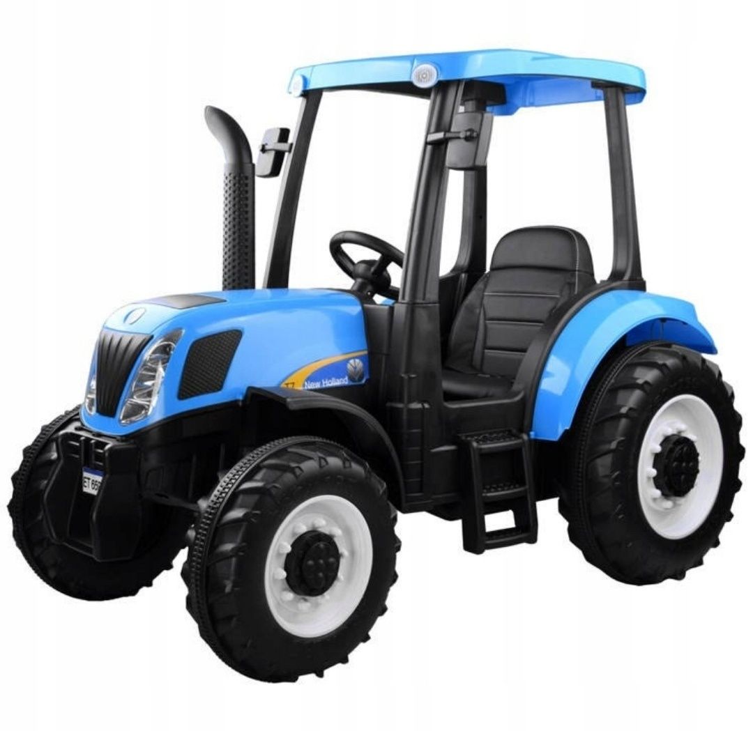 Traktor na akumulator Duży  New Holland 24V