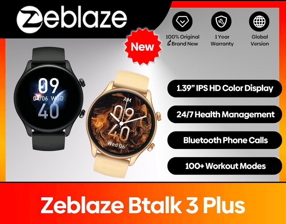 Смарт часы Zeblaze BTALK 3 PLUS.