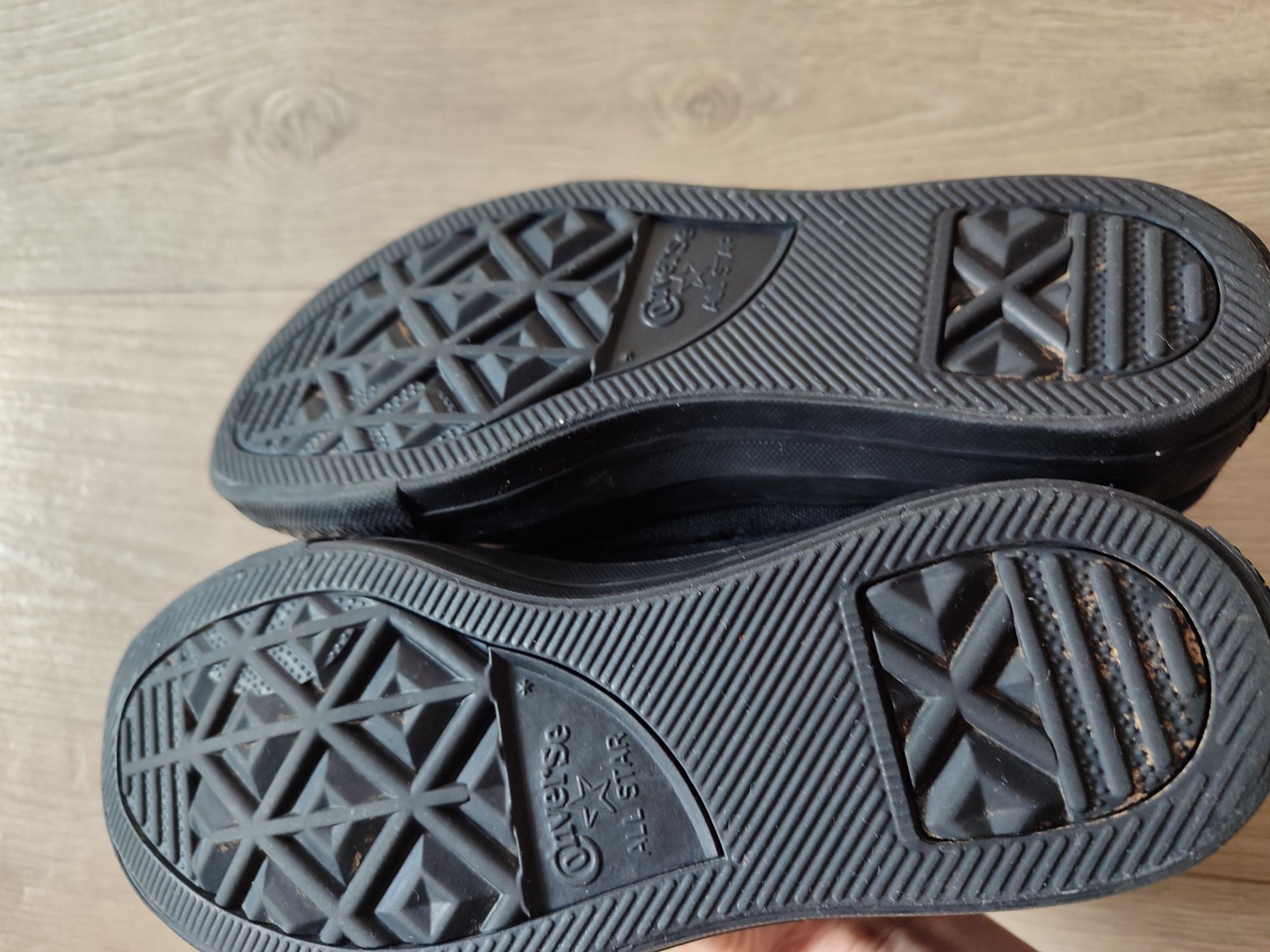 Кеды Converse All Star Black Monochrome высокие чорные