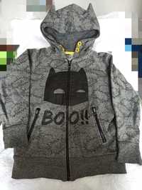 Bluza 5-6lat 110-116 batman z uszami