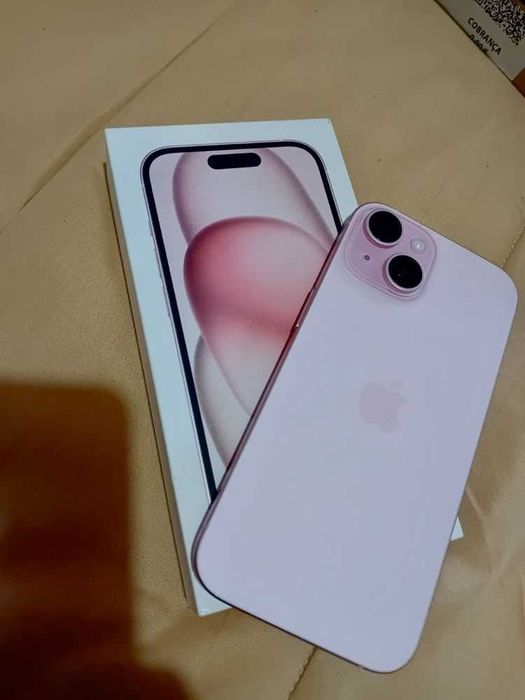 IPHONE 15 Limpo Cor Rosa ideal para Mulheres Virtuosas