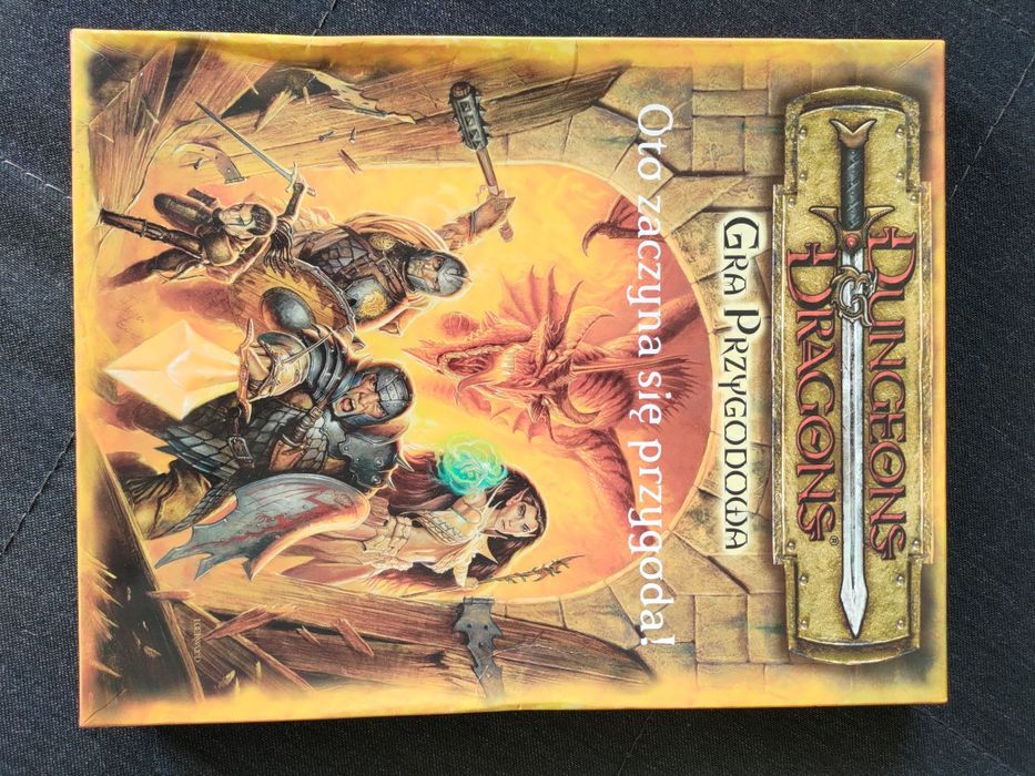 Dungeons and Dragons: gra przygodowa. Unikat z 2003 roku.