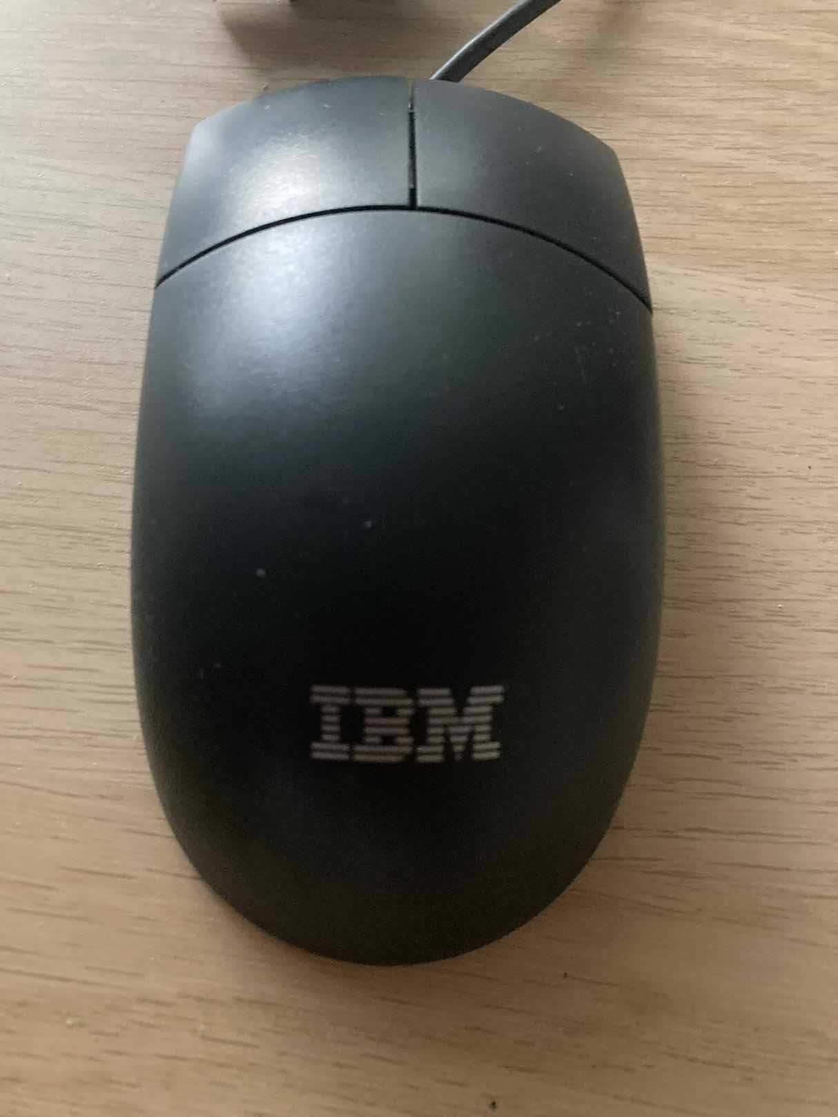 Myszka kulkowa IBM złącze USB dwa przyciski