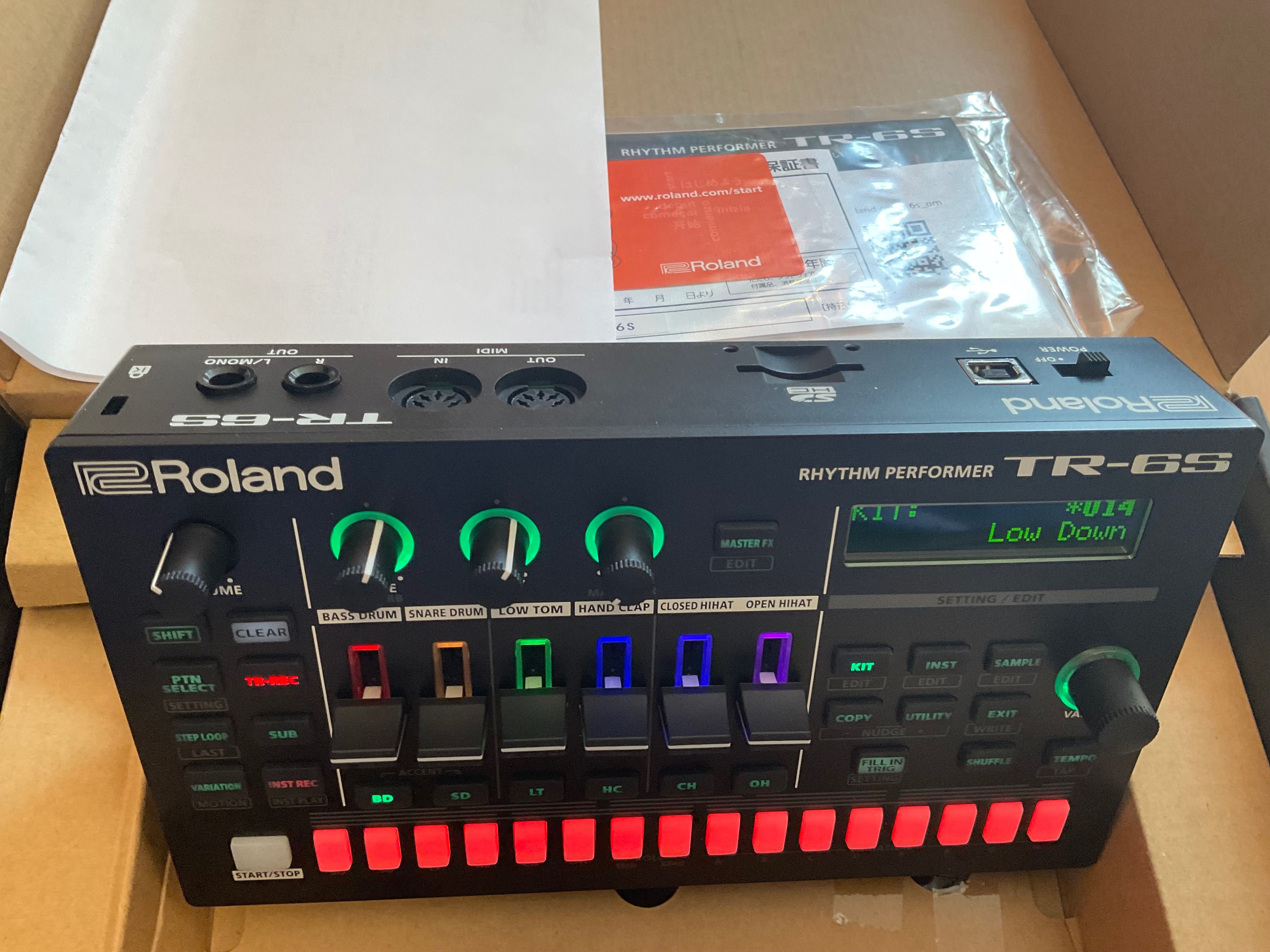 Roland TR-6S Automat perkusyjny na gwarancji