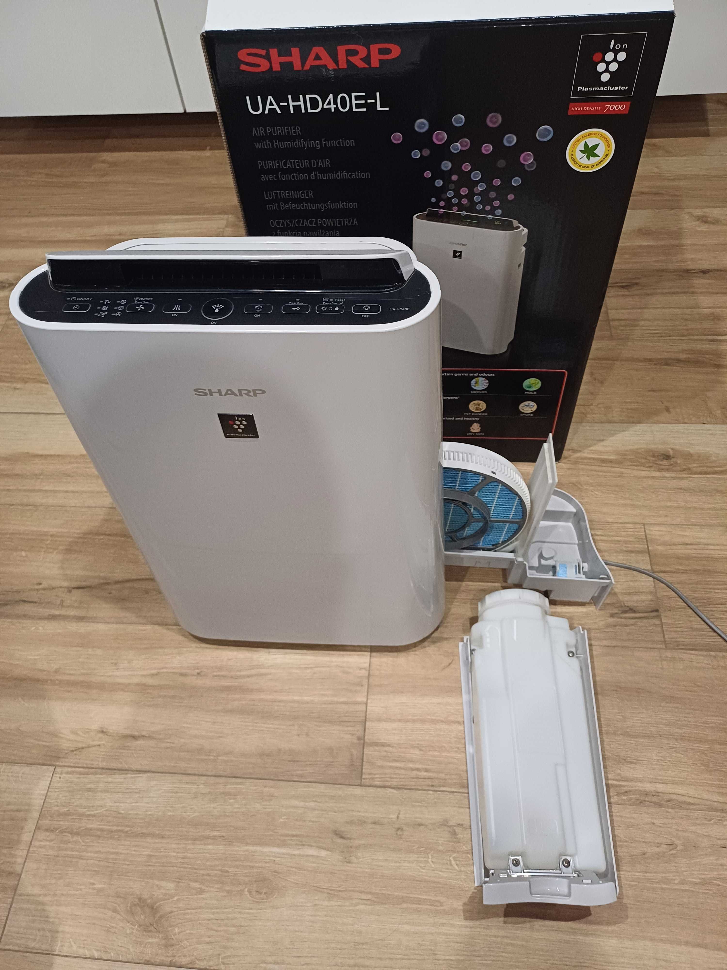 Oczyszczacz powietrza Sharp UA-HD40E-L