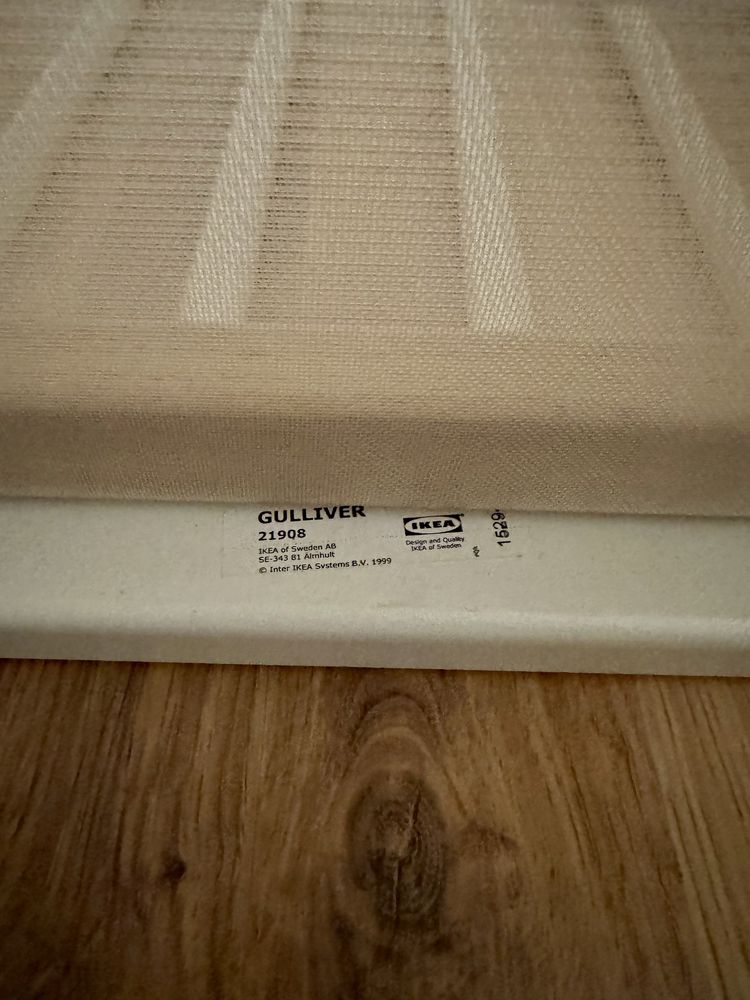 Łóżeczko dziecięce IKEA Gulliwer z materacem