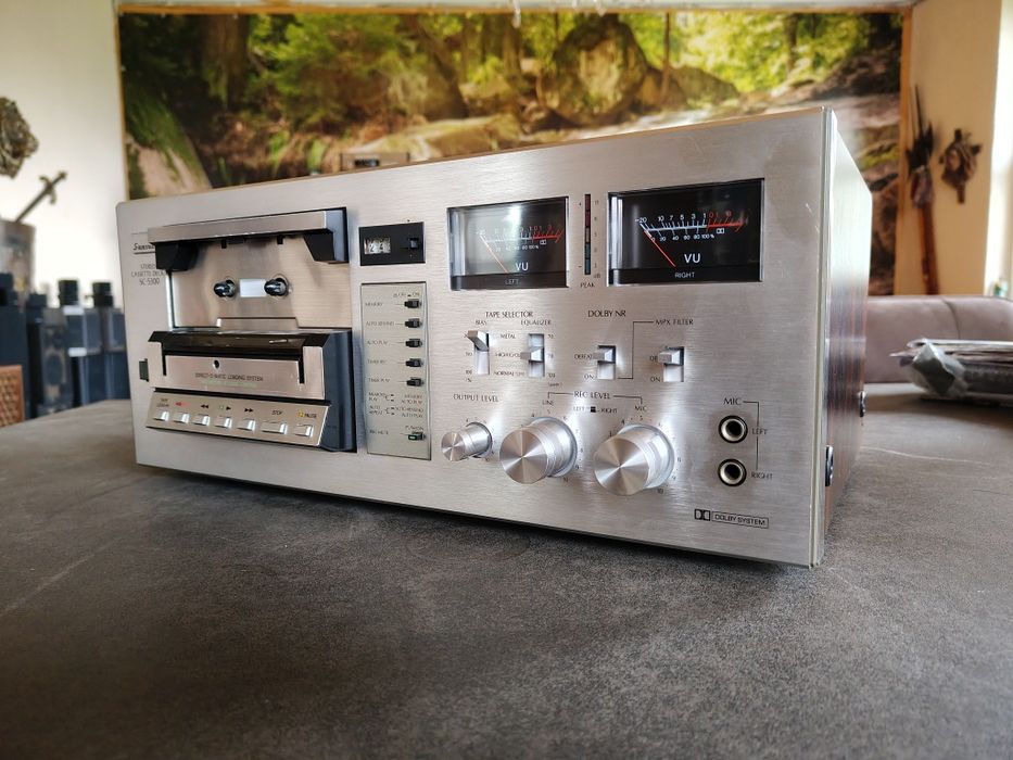 SANSUI SC-5300 2 Head Stereo Tape Deck Vintage 1979 Hi End Refurbished