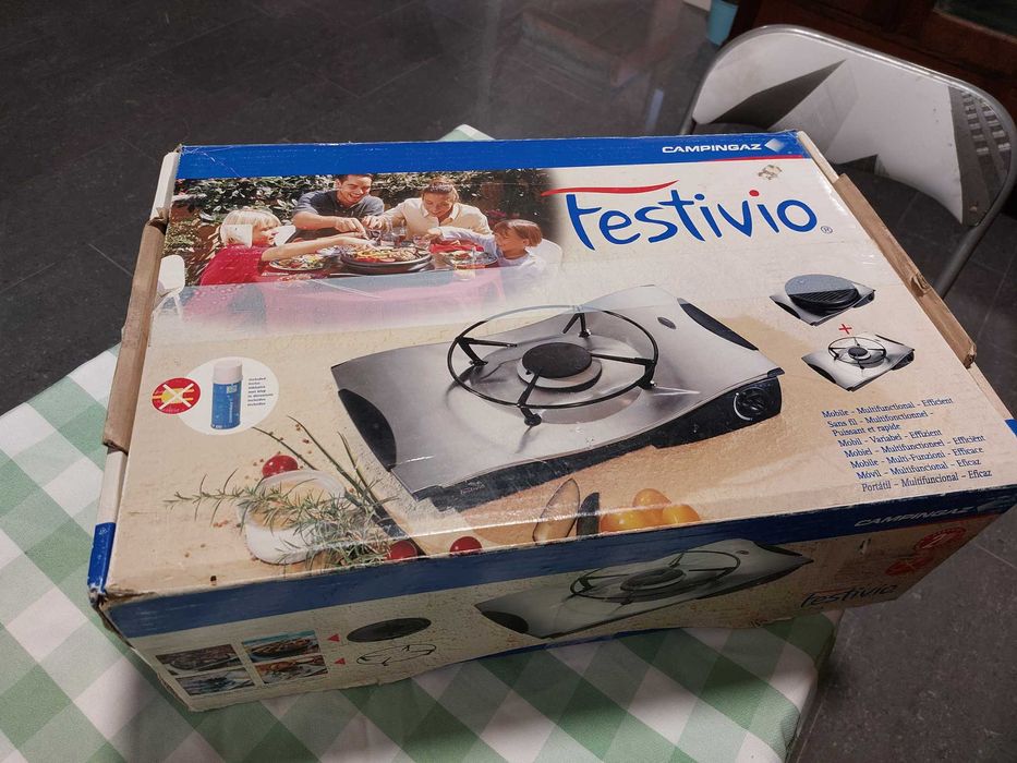 Fogao campingaz Festivio para campismo e mesa