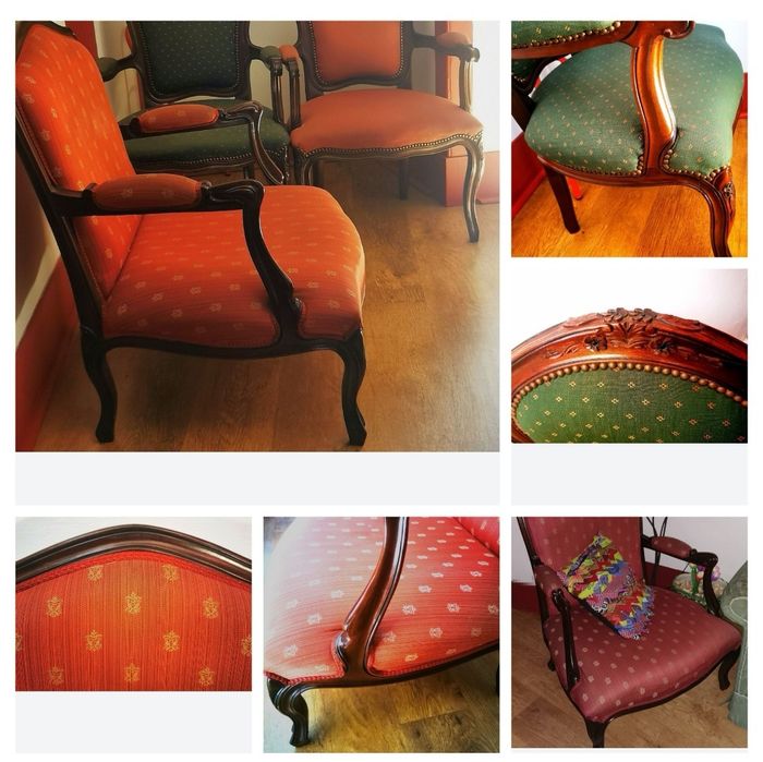 Cadeirões Bérgeres Cadeiras Sofá Chaise Long