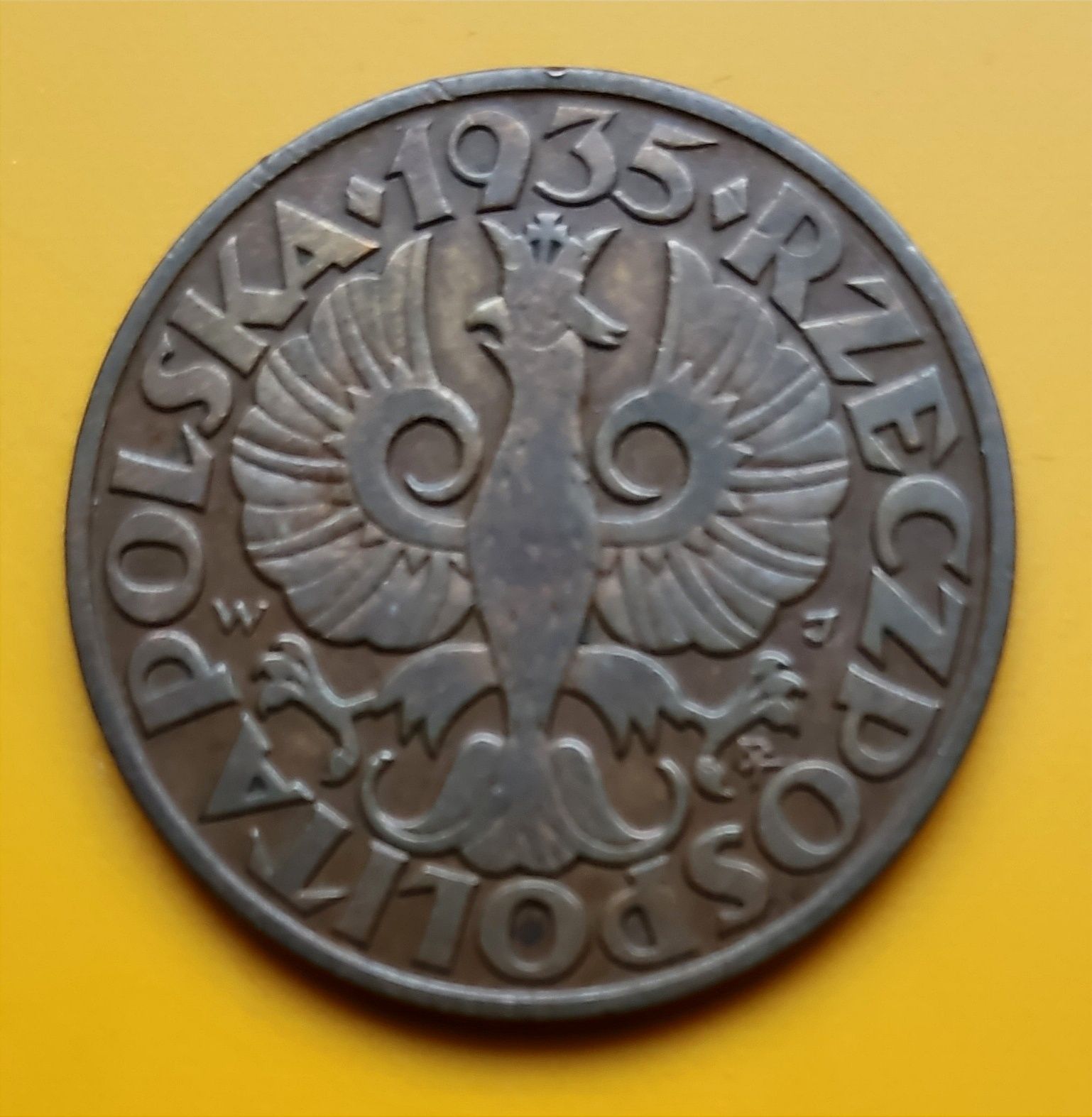 Moneta 5 groszy 1935. r.