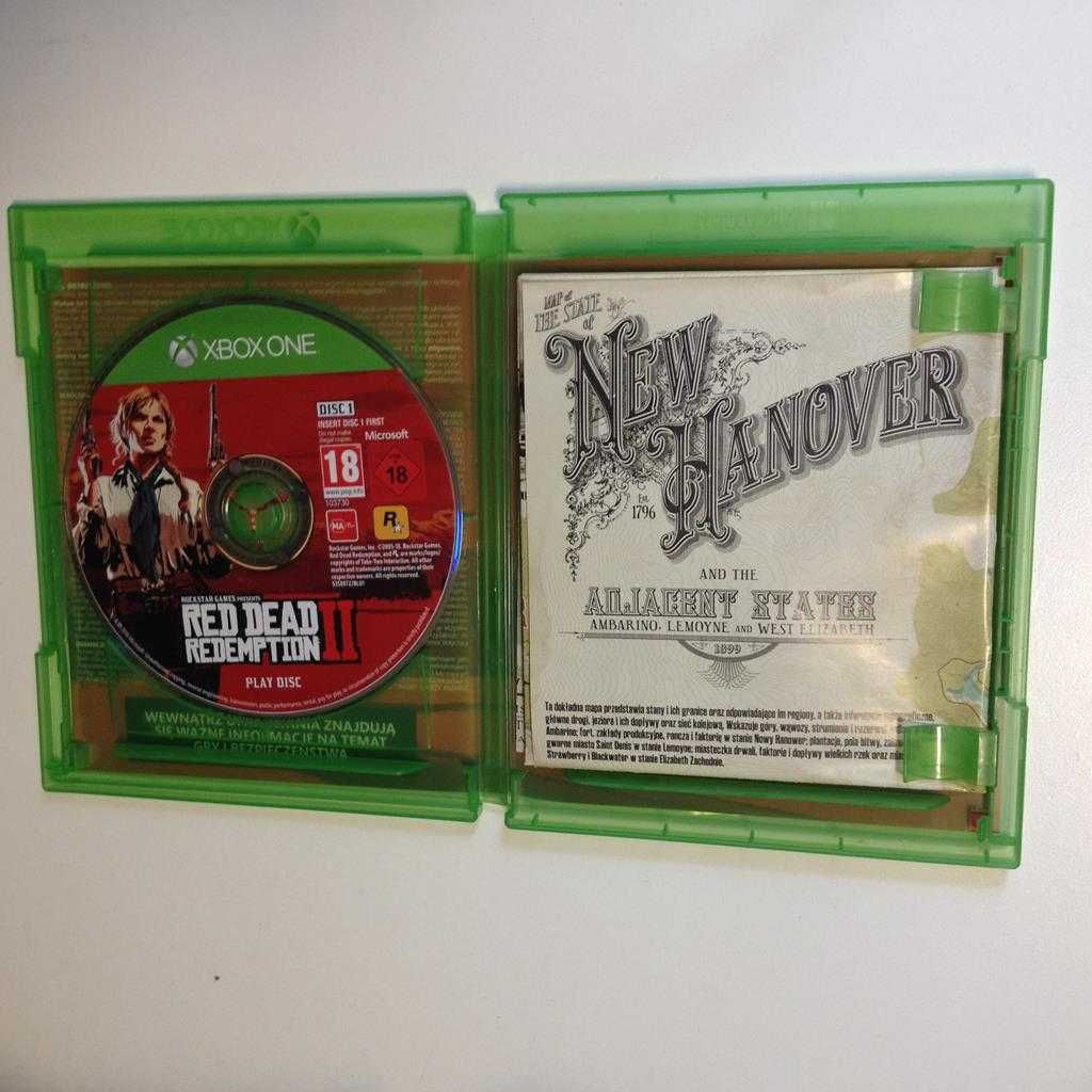 Red Dead Redemption II 2 + Mapa XOne PL Sklep W-wa Ursynów