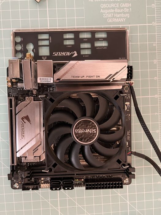 Aorus B450 Pro Wifi + Ryzen 5 3400G + Alpenfohn Silvretta 92mm