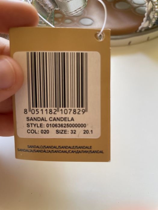 Sandalias chicco 32 novas