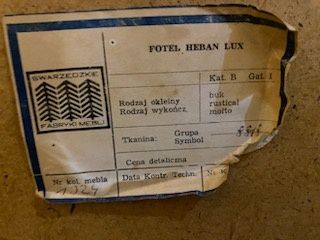 Komplet wypoczynkowy Swarzędzkie Fabryki Mebli