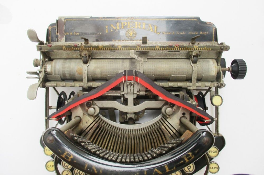 1915 Imperial - Maquina de escrever antiga