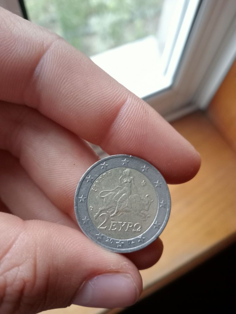 Moeda (2€) da Grécia de 2002