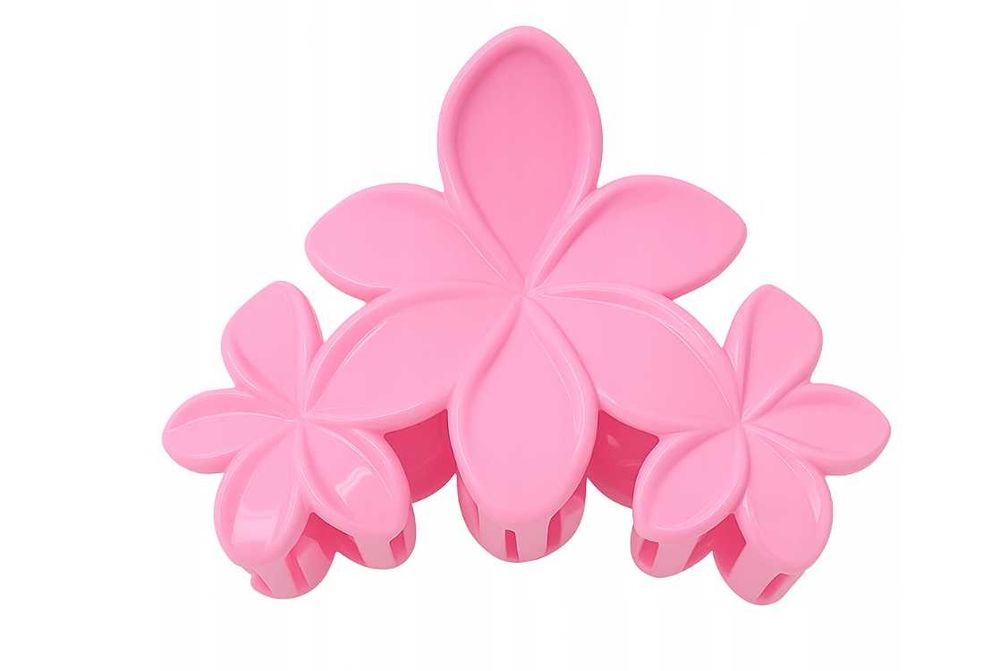 KLAMRA KWIAT szczęka duża SPINKA do włosów kwiatek HAWAJSKA klamra25