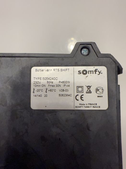 Sterownik somfy do bram 2-skrzydlowych