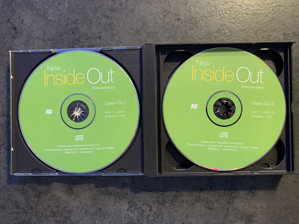 New Inside Out Elementary Class CDs