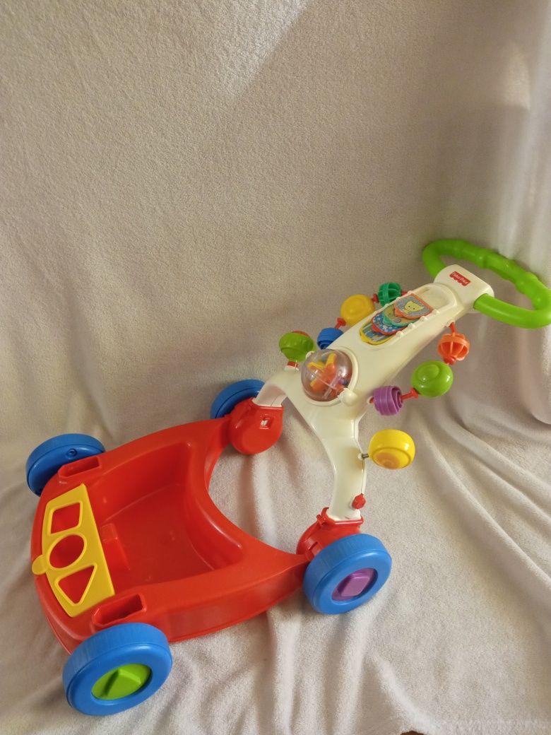 Pchacz jeździk chodzik Fisher Price