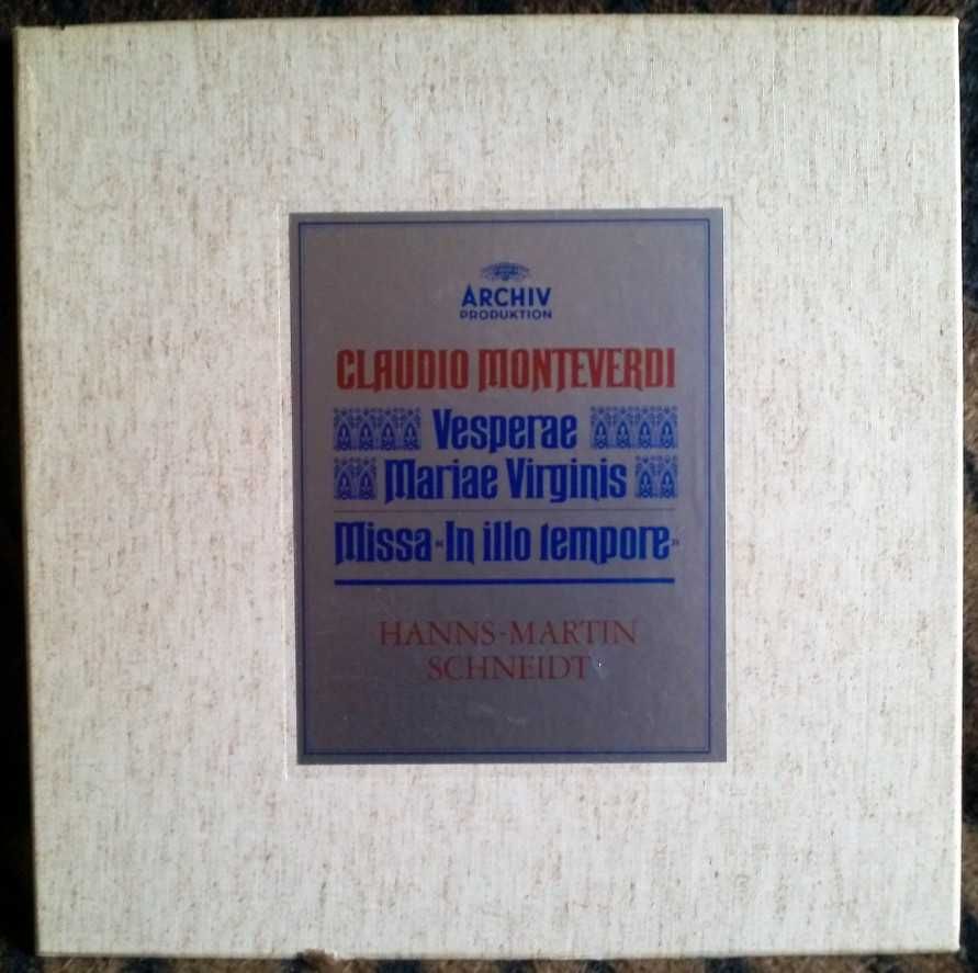 Claudio Monteverdi-Vesperae Mariae Virginis,Missa-In illo temp winyl