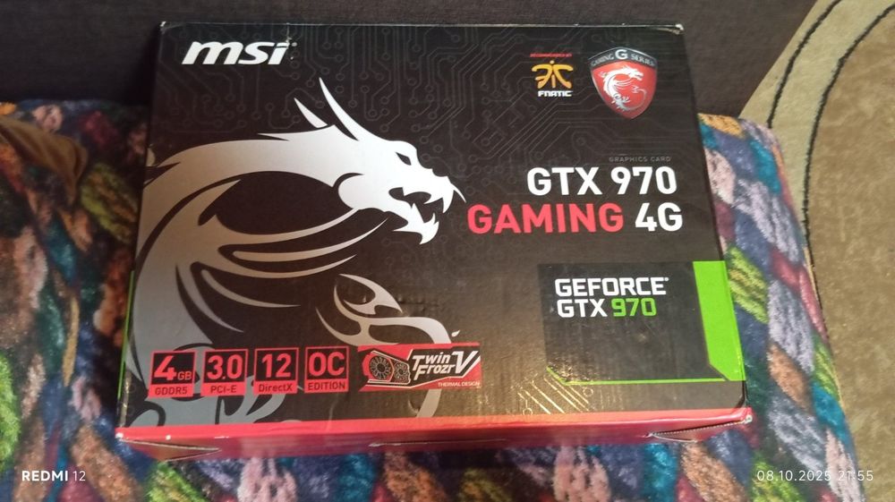 Відео карта 970GTX msi