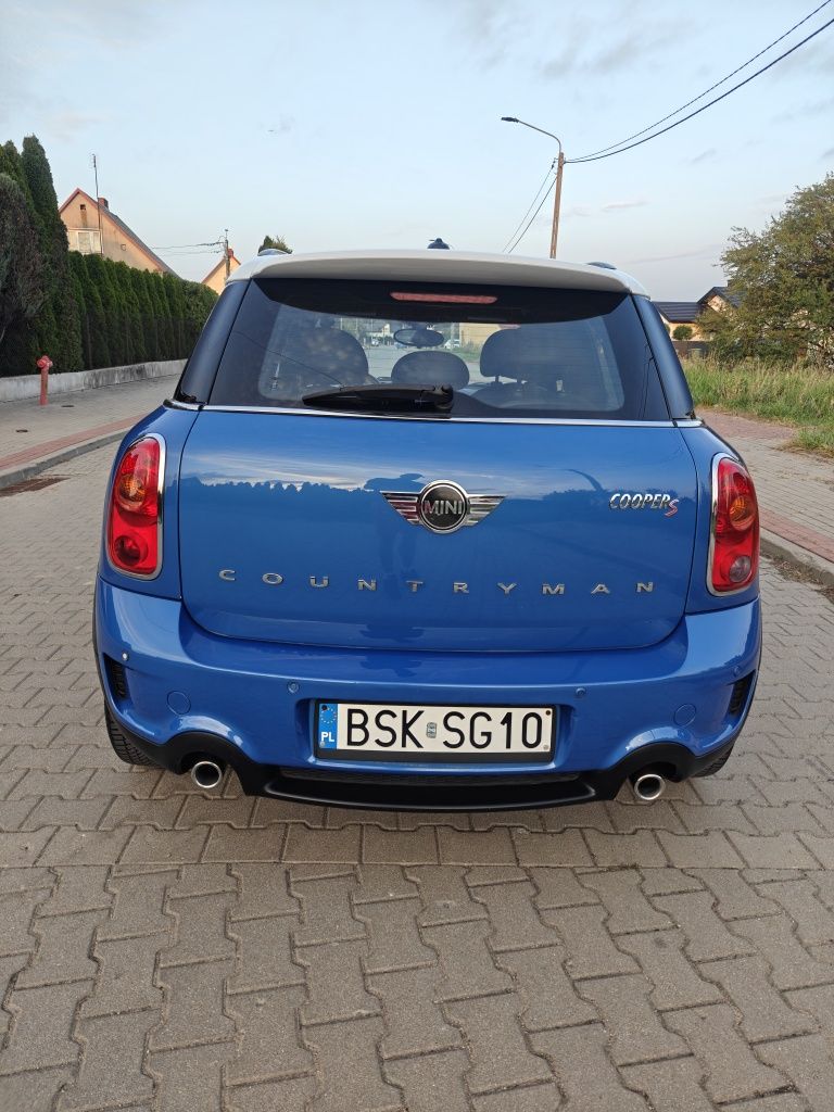 Mini Cooper S Countryman 184km Automat Piękny Kolor 118tys km