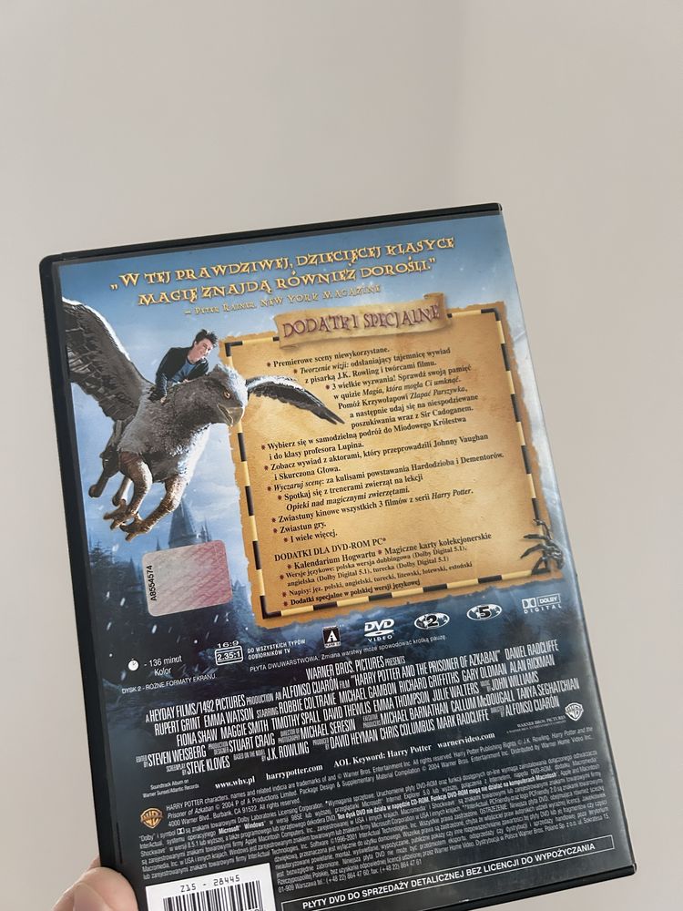 Harry Potter i Więzień Azkabanu DVD