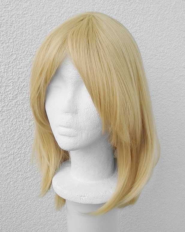 Historia Snk Ruchomy Zamek Hauru blond peruka żółta cosplay wig