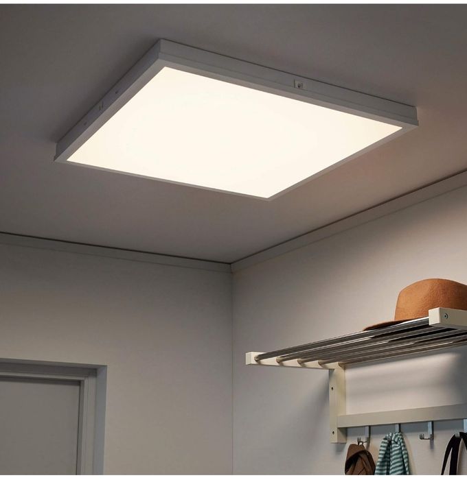 IKEA FLOALT Panel oświetlenia LED 60x60 cm BIAŁY