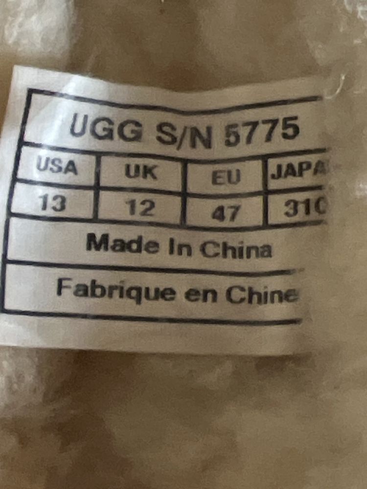 Sprzedam mokasyny, kapcie firmy UGG Made in Australia rozmiar 47