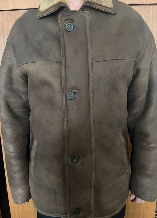 Продам дубленку чоловічу зимову  Туреччина натуральна шкіра на овчині.