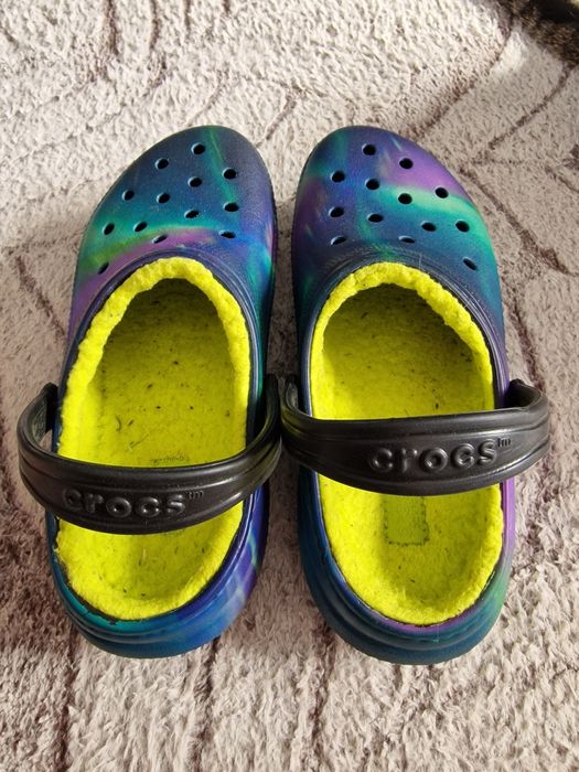 Ocieplane Crocsy na zimę rozmiar J4