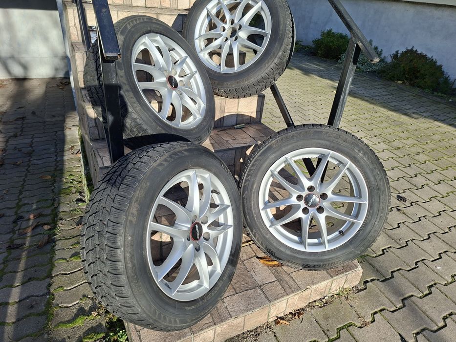 5x100 Koła zimowe 195/60 R16 Felgi Skoda Audi A3 Seat Toyota Prius VW