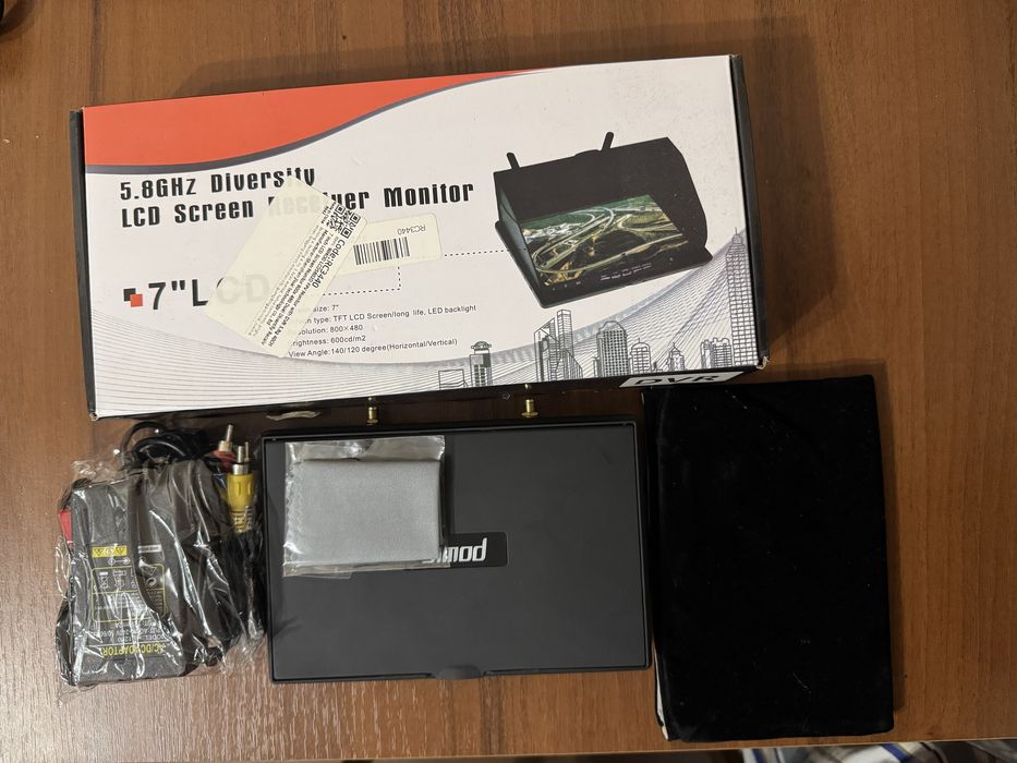 Монітор для FPV LCD5802D 5.8G 7 дюймів